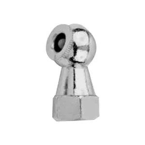 Bico Para Encher Pneus Simples 864F Schweers - Rosca 1/4" Fêmea