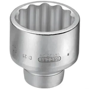 Soquete Estriado 55mm Encaixe 1" Gedore