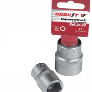 soquete sextavado 11 mm encaixe 1/2 robust 060251