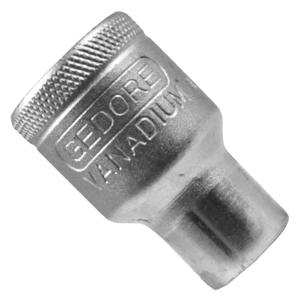 Chave Soquete 10 mm Estriado Encaixe de 1/2 Gedore | FK