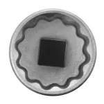 Soquete Estriado 28mm Encaixe 1/2" Gedore