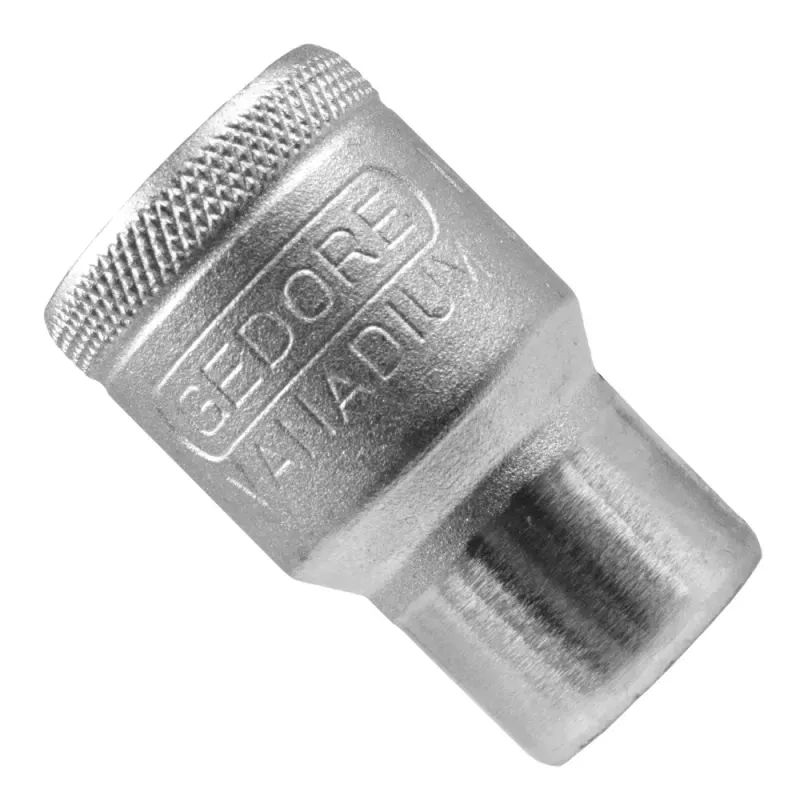 Soquete Sextavado Encaixe 1/2" 23mm Gedore