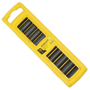 Jogo Soquetes de Impacto Longo 11 Peças Stanley 97-126 - 1/2" 10 a 24 mm