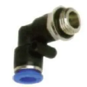 Conexão Pneumática Cotovelo Rápida Macho 1/4" BSP Conecfit