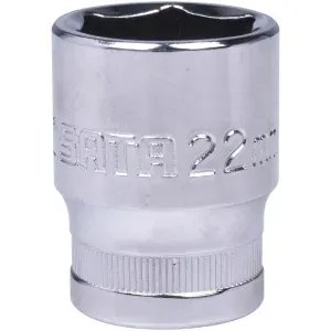 soquete sextavado 22 mm encaixe 1/2 sata st13313sc