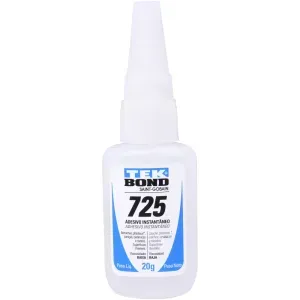 ADESIVO INSTANTâneo Cianoacrilato 20 GRAMAS 725 TEKBOND