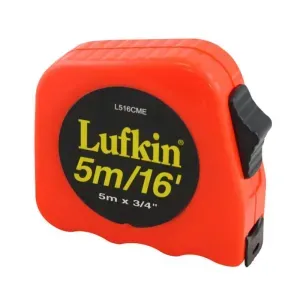 Trena Curta com Fita de Aço L516CME 3/4" 5m Lufkin