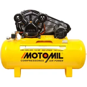 Compressor de Ar 20 Pés 200L CMV20PL/200 Motomil