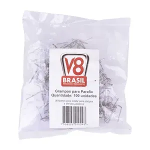 Grampo Para Soldador De Para-choques 100 Peças V8 Brasil
