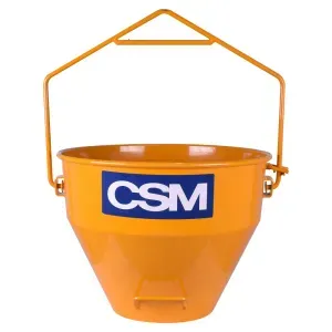Caçamba para Guinchos Amarela com Tripé 50L CSM