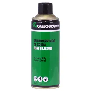 Antirrespingo Em Aerossol Carbografite - 300ml, Com Silicone