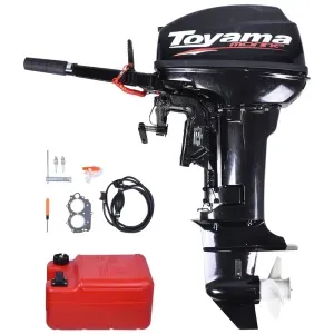 Motor Popa de Barco 15 HP À Gasolina 2 Tempos TM15TS Toyama