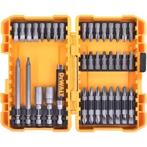 Jogo de Pontas Bits com Estojo com 37 Peças DW2163 Dewalt