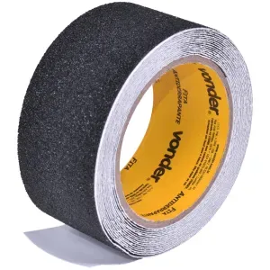 Fita Antiderrapante 50MM X15M Adesiva Preta Vonder