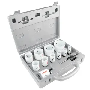 Kit de Serra Copo Bimetal 19-76mm 14 Peças 2608584667 Bosch