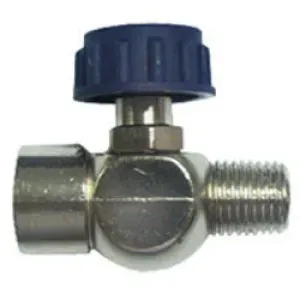 REGISTRO AGULHA FEMEA 1/4NPT X MACHO 1/4NPT RAS03 SCHWE