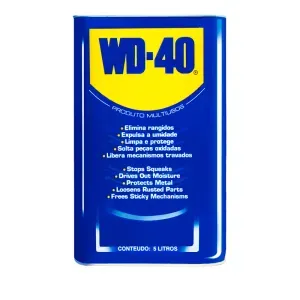 Multiuso Industrial Líquido Galão 5 Litros WD-40