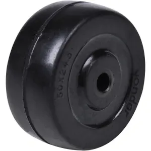 Roda De Borracha Leve 2"-50mm Capacidade de Carga 25kg Vonder