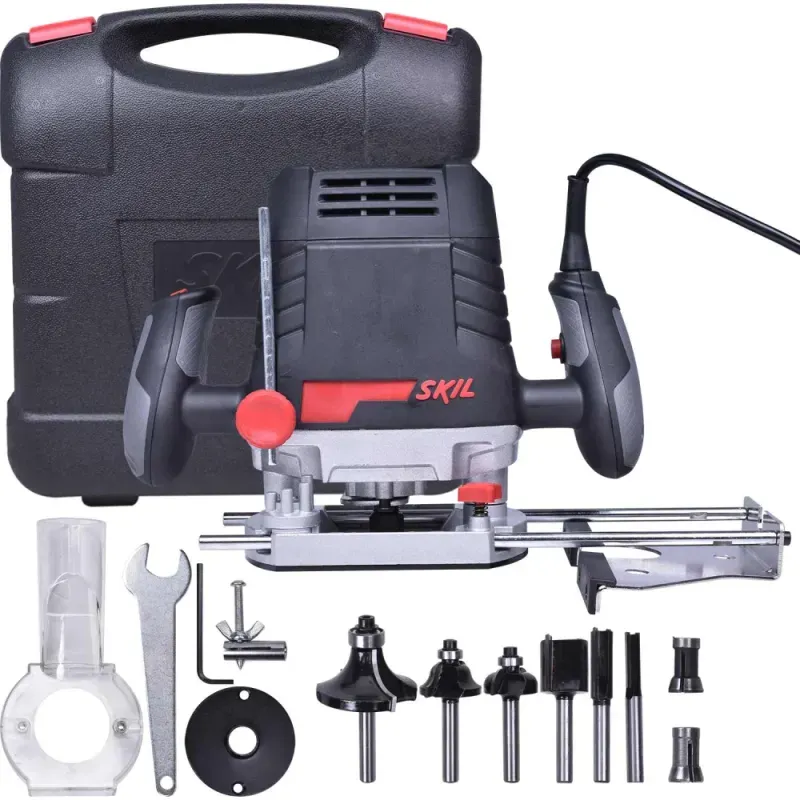 Tupia de Coluna 1100 W 220 V com 13 Acessórios 1831 Skil