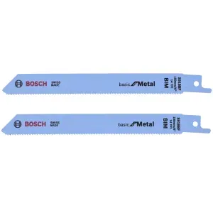 Lâmina Serra Sabre 150MM Basic Metal 2 Peças S918BF Bosch
