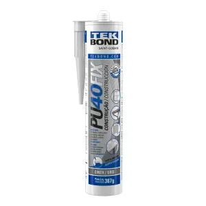 Adesivo Multiuso PU40 Fix Cinza 280ml Tekbond