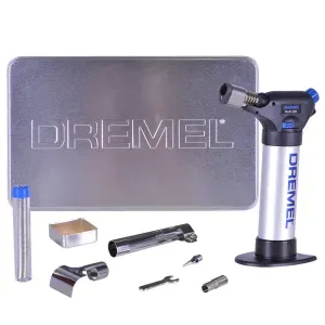 Dremel Versaflame Mini Maçarico a Gás Com 7 Acessórios