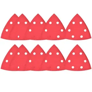 Jogo De Lixas Delta Para Madeira 93mm Red Wood Bosch - 10 Peças
