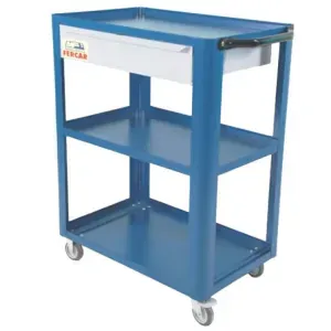 Carrinho Soldado Para Ferramentas 1 Gaveta 65x41x85cm Fercar