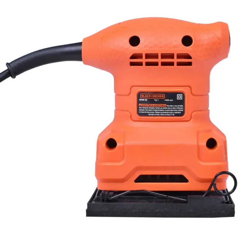 Lixadeira Orbital Folha de Lixa 1/4” 200W 127V Black&Decker