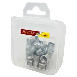Jogo De Inserto Rosca Postiça MF10 x 1 Rocast - 25 Peças