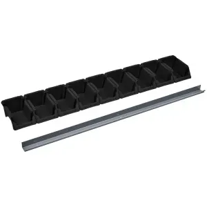 Suporte de Parede com 9 Gavetas nº 3 Azul 8344A Presto