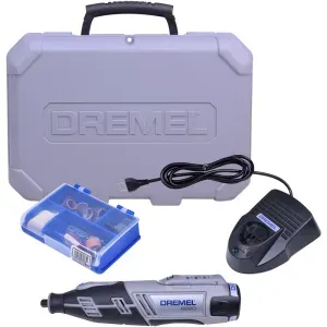 Microrretífica a Bateria com 30 Acessórios 8220 Dremel - Bivolt
