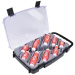 Jogo Chave Fenda e Phillips 09Pcs Emborrachada 511309 Worker