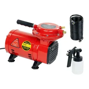 Compressor de Ar Direto com Kit de Pintura 370W Biv Worker
