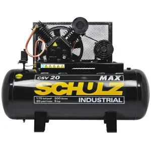 Compressor de Ar 20 Pés 200L MAX CSV Schulz