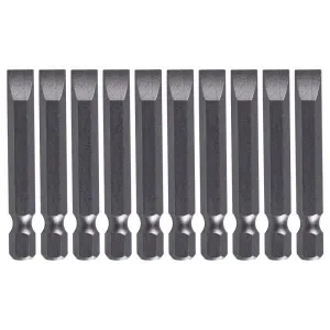 Jogo Ponta Bits Fenda 7 mm 10 peças 001691-0 Makita