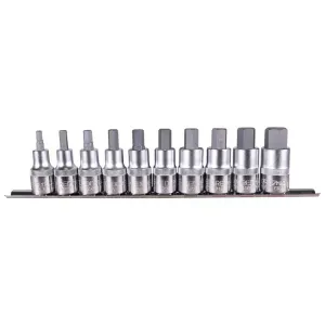 Jogo Soquetes Hexagonais 1/2" Gedore Red 10 Peças