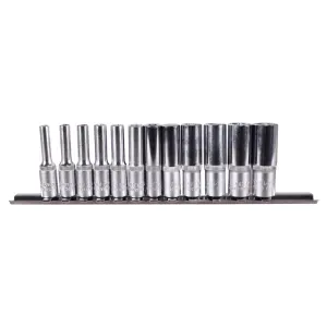 Jogo Soquetes Sextavados Longos 1/4" Gedore Red – 12 Pçs