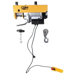 Guincho Elétrico de Cabo de Aço TEC300/600Kg 1,35Cv 220V CSM