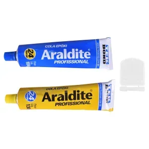 Cola Epóxi Araldite Profissional em Bisnaga 234g Araldite
