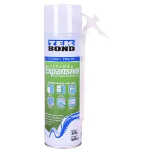 Espuma Expansiva PU Uso Geral 320G / 500ML Tekbond