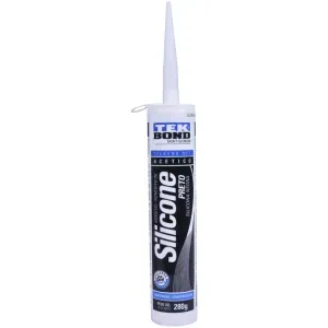 Silicone Acético Preto 280g Tekbond