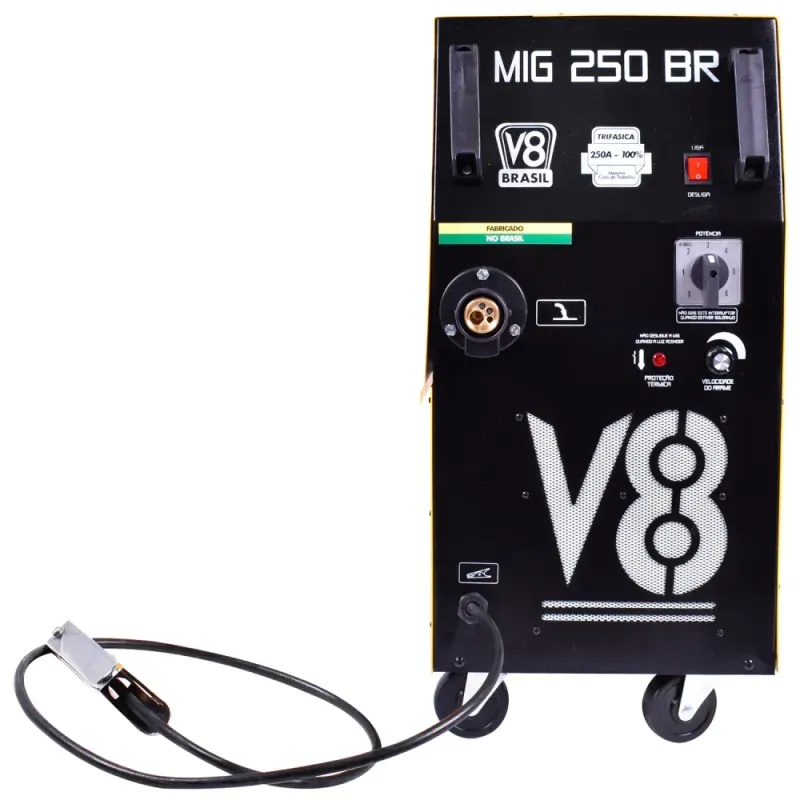 Máquina de Solda 250A MIG250BR Trif 220V V8 Brasil
