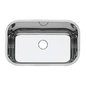 Cuba de embutir Lavínia 56 BL Aço Inox 56x34cm Tramontina