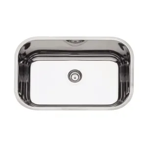 Cuba Embutir Lavínia 47 BL Aço Inox Polido 47x30cm Tramontina