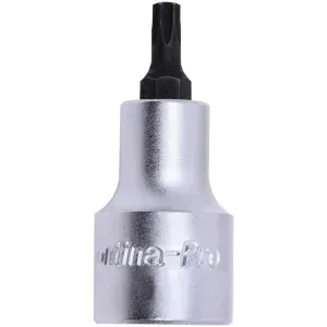 Soquete em Aço Cromo Vanádio Ponta Trafix T25 - Encaixe 1/2" Tramontina 44844125