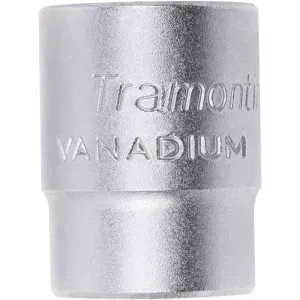 Soquete Estriado em Aço Cromo Vanádio 22 mm - Encaixe 1/2" Tramontina 44833122