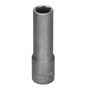 Soquete Sextavado Longo em Aço Cromo Vanádio 12 mm - Encaixe 1/2" Tramontina 44802112
