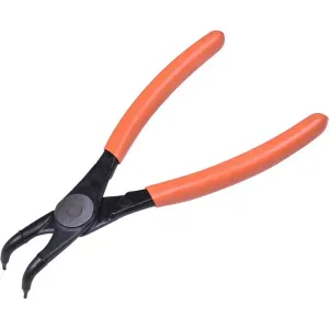 Alicate para anéis interno curvo 9" Tramontina