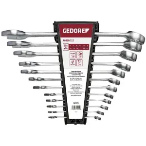 Jogo de Chaves Combinadas 6 a 22mm com 12 Peças Gedore Red
